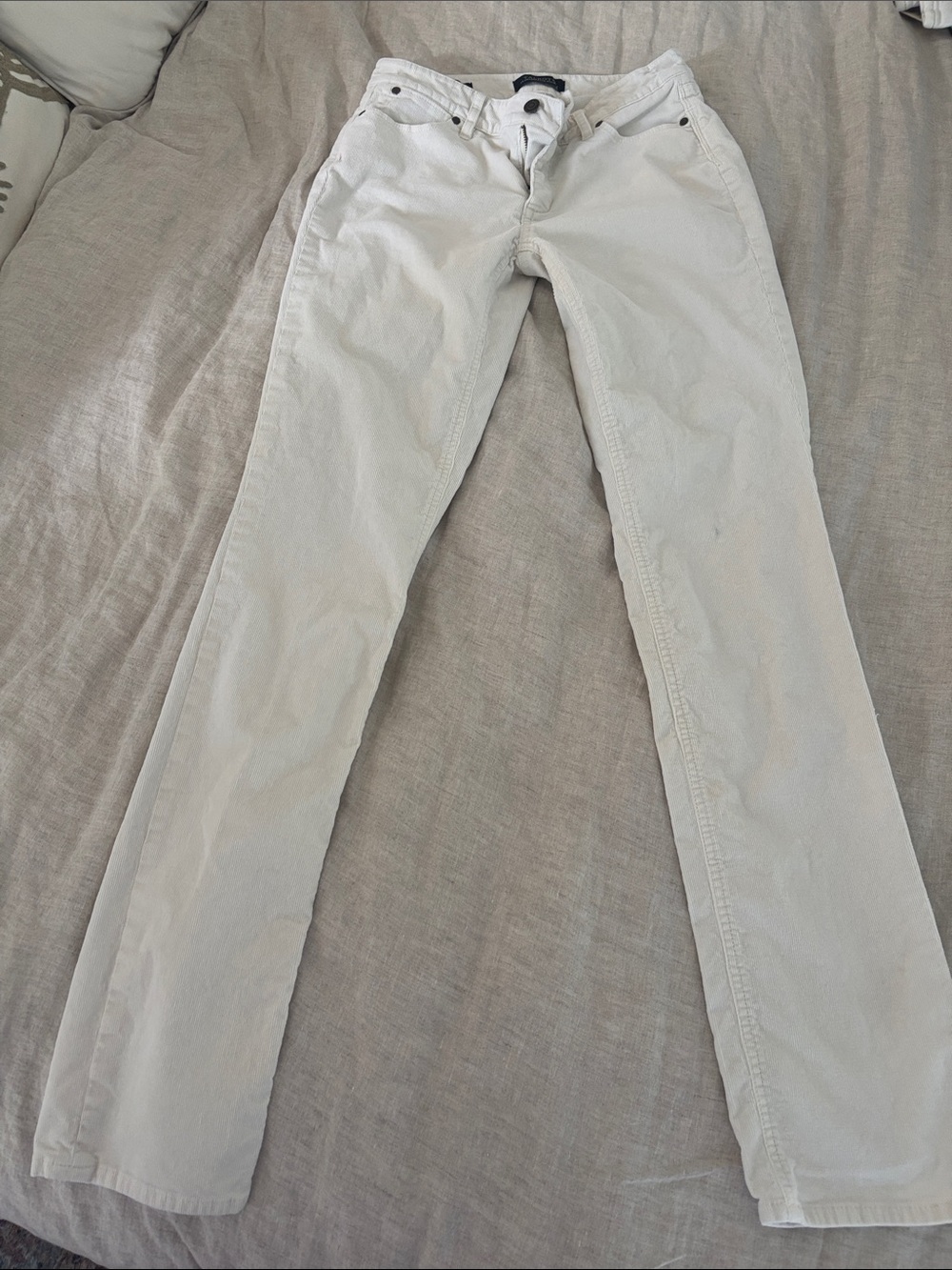 Talbots women’s Light Cream corduroy pants 2L